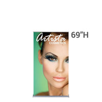 Load image into Gallery viewer, 36 in. SilverStep Retractable Banner Stand - Print Banners NYC
