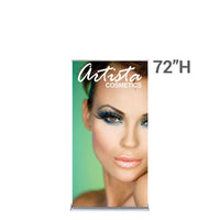 Load image into Gallery viewer, 36 in. SilverStep Retractable Banner Stand - Print Banners NYC
