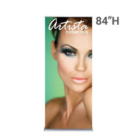 Load image into Gallery viewer, 36 in. SilverStep Retractable Banner Stand - Print Banners NYC

