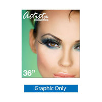 Load image into Gallery viewer, 36 in. SilverStep Tabletop Retractable Banner Stand - Print Banners NYC
