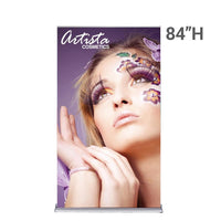Load image into Gallery viewer, 48 in. SilverStep Retractable Banner Stand - Print Banners NYC
