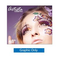 Load image into Gallery viewer, 48 in. SilverStep Tabletop Retractable Banner Stand - Print Banners NYC
