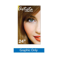 Load image into Gallery viewer, 24 in. SilverStep Tabletop Retractable Banner Stand - Print Banners NYC
