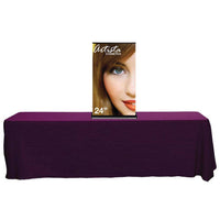 Load image into Gallery viewer, 24 in. SilverStep Tabletop Retractable Banner Stand - Print Banners NYC

