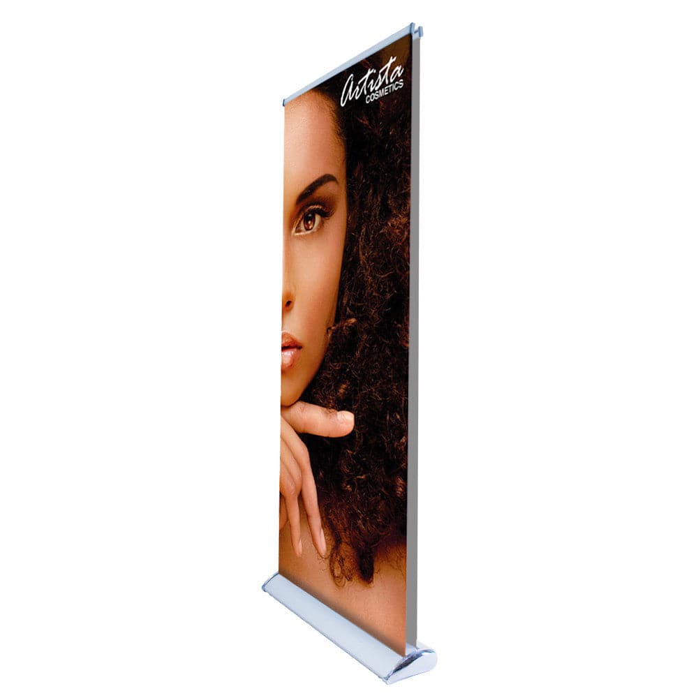 33.5 in. Silverwing Retractable Banner Double-Sided Stand - Print Banners NYC