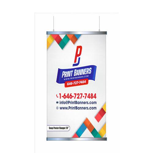 Snap Poster Hanger 24" (W) - Print Banners NYC