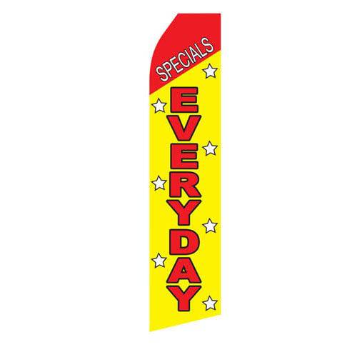 Specials Everyday Econo Stock Flag - Print Banners NYC