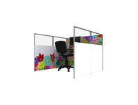 Load image into Gallery viewer, QSEG Themed Cubicles - Print Banners NYC
