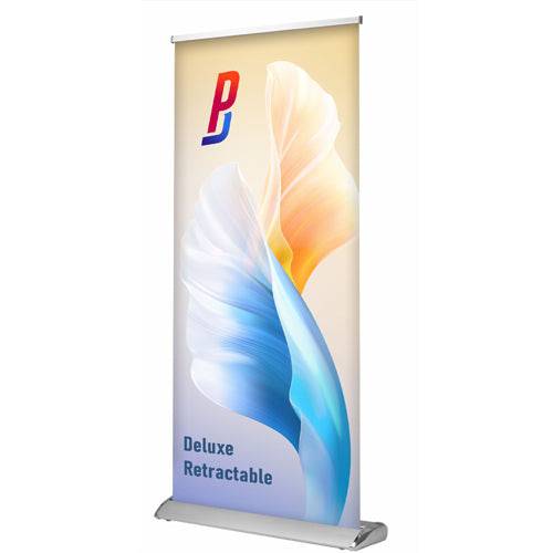 Deluxe Retractable - Double Sided 33"x81" - Print Banners NYC