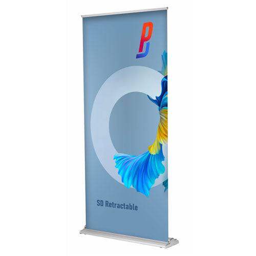 SD Retractable 36"x92" (Silver) - Print Banners NYC