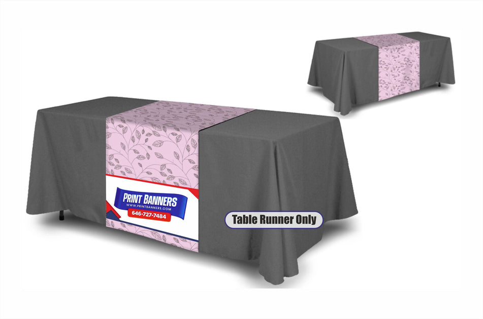 Table Runner Only, Custom Printed Table Runners in NYC, Table Runner ...