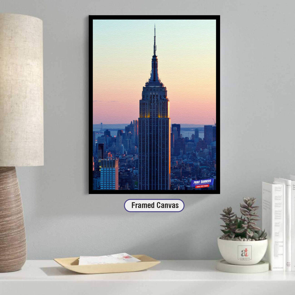 Framed Canvas - Print Banners NYC