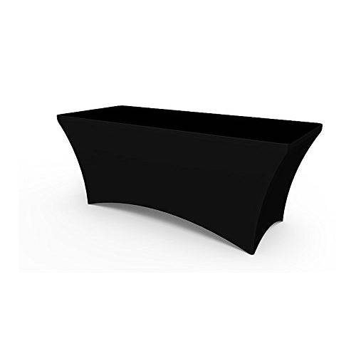 Black Stretch Table Covers - PrintBanners